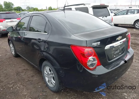 2013 Chevrolet Sonic Lt Auto from USA, damaged, VIN 1G1JC5SH2D4157452